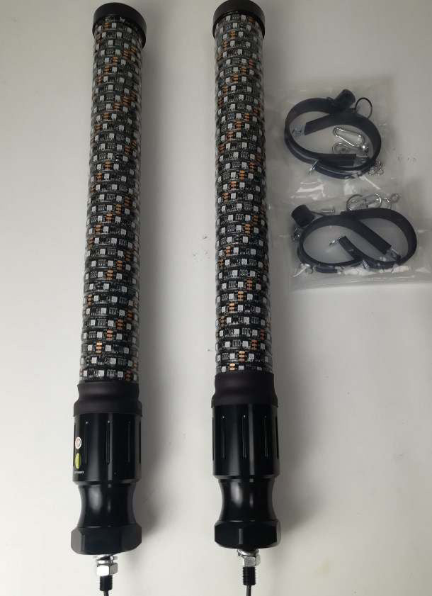 COLOR CHANGING DONKEY WHIP - Pair - Mwhips