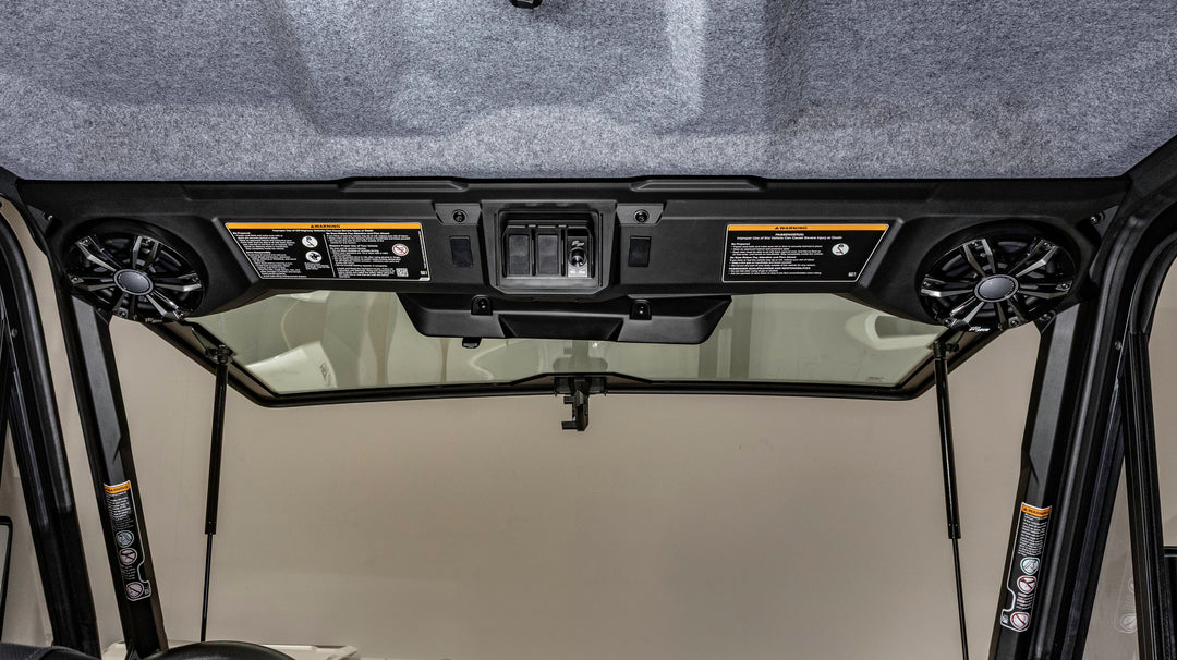 Can-Am® Defender HD11 BRP GO! Dual Subwoofer Stage 7 Stereo Kit | UTVS-DEF2-S7-GO