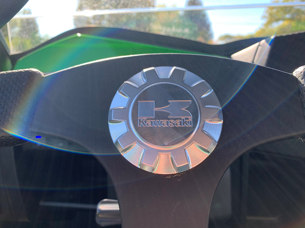 Kawasaki Teryx 2/4 Billet Steering Wheel Cap