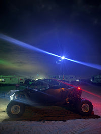 JUST THE TIP ON OFF ROAD CAR