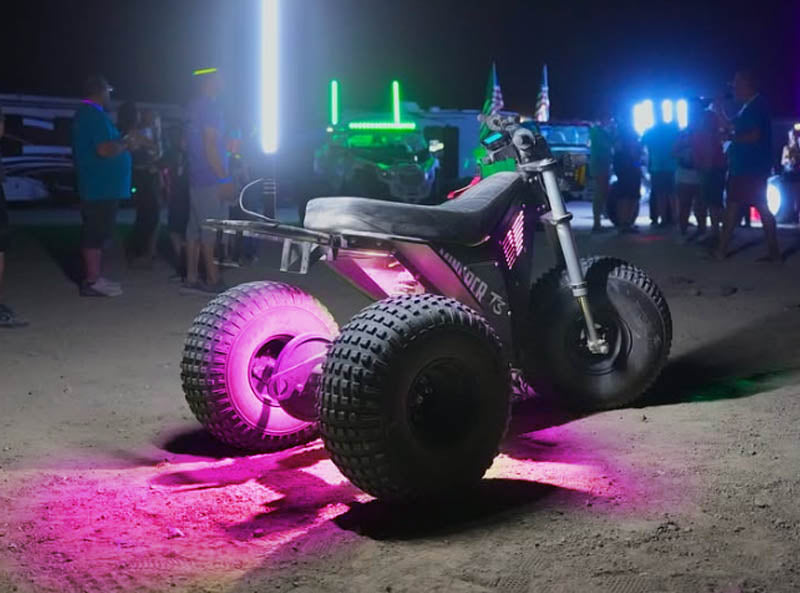 Micro Billet Rock Light Kit (Wired) - Pink