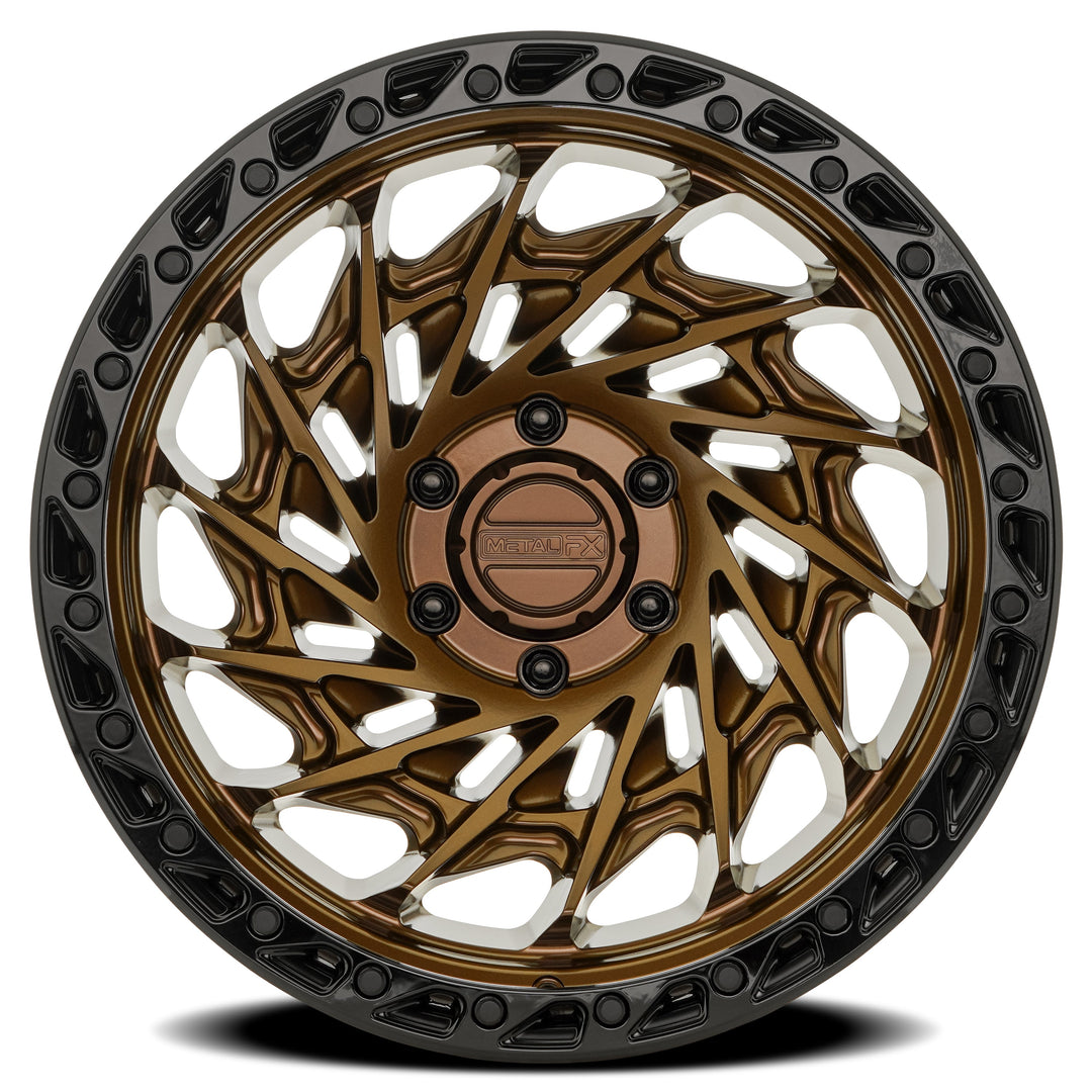 Typhoon Truck | Smoked Bronze Center Gloss Black Lip