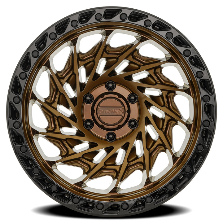 Typhoon Truck | Smoked Bronze Center Gloss Black Lip
