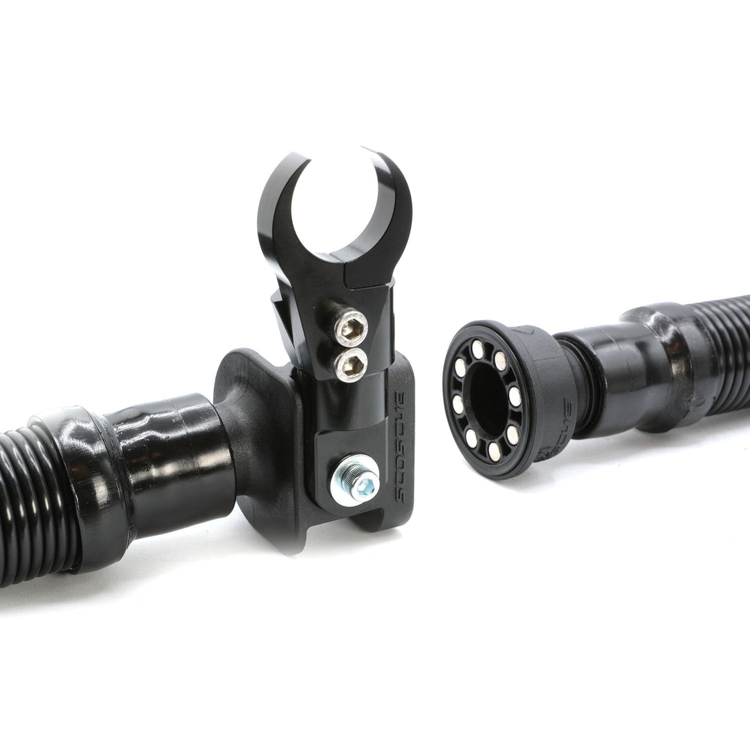 MAC-XC Magnetic Quick-Release for Helmet Air Pumper - with 2.5  Bar Mount