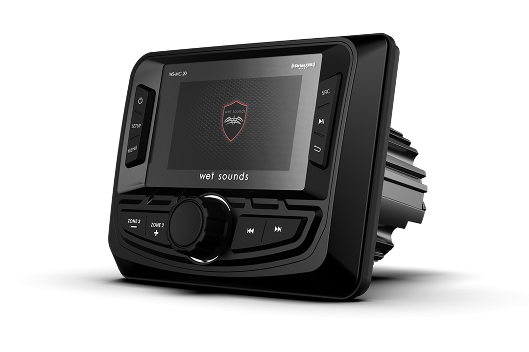 Wet Sounds WS-MC-20 marine digital media receiver from UTV Stereo