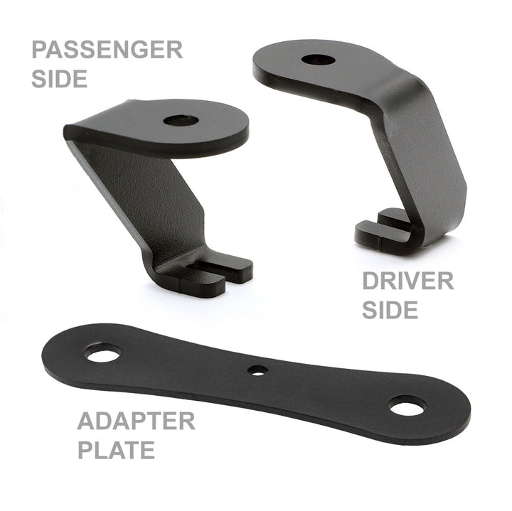 A-Pillar Antenna Mount Ford F-Series Chevy GMC Silverado Dodge Ram - Passenger Side