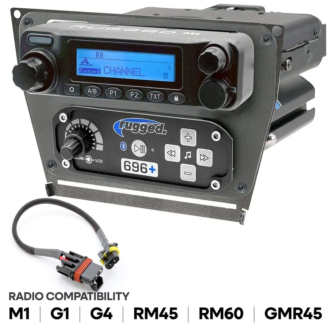 Polaris RZR PRO XP RZR Turbo R and RZR PRO R Dash Mount Radio and Intercom - Rugged RDM