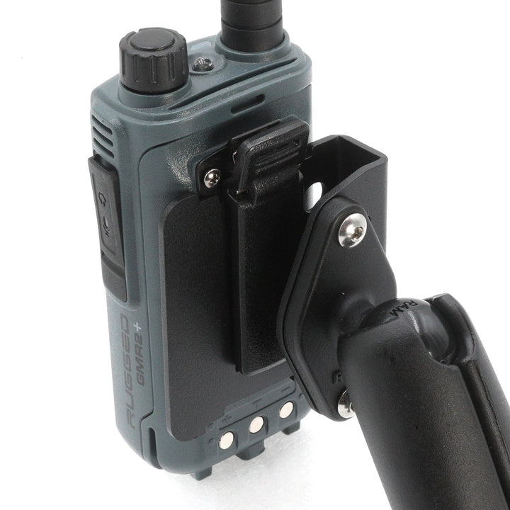 RAM Mount for Handheld Radios - Suction Cup Mount / Radio and Hand Mic