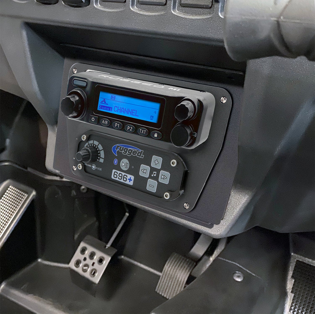 Polaris XP1 Mount Kit for Rugged Radios and Intercom - Icom F5021
