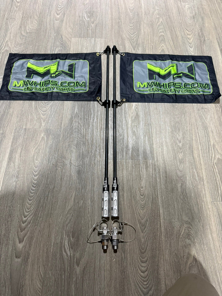 MURRAY LINE DAY WHIPS NO LEDS PAIR