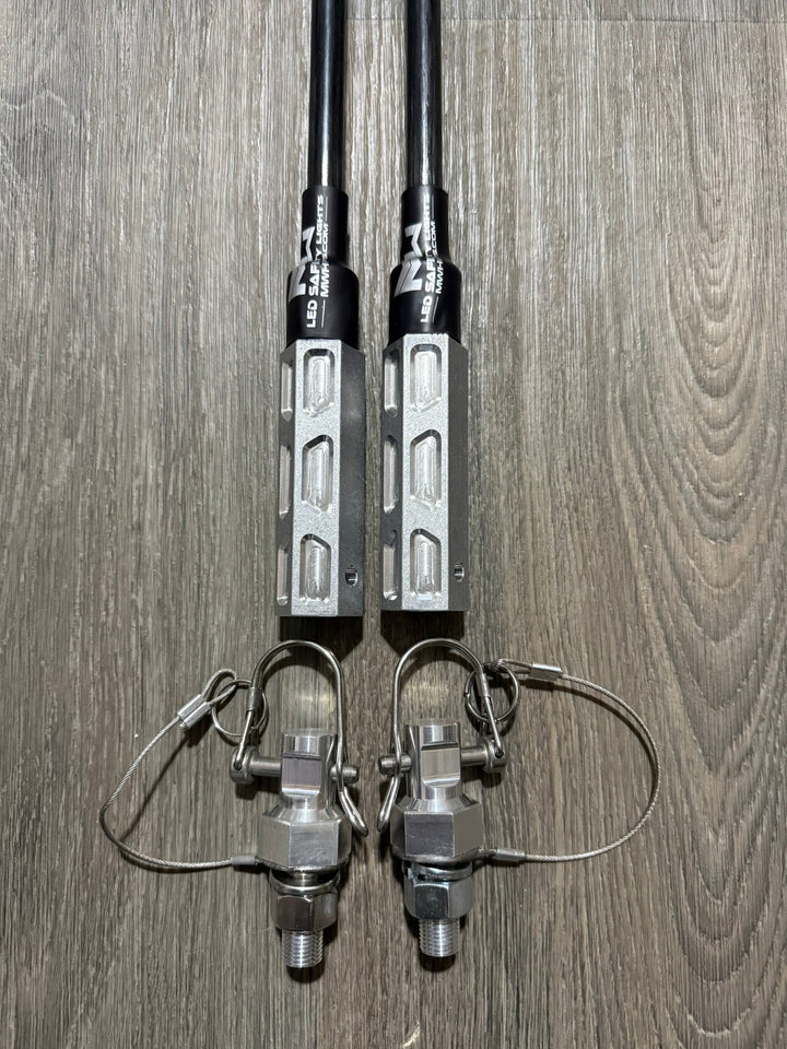 MURRAY LINE DAY WHIPS NO LEDS PAIR BASE