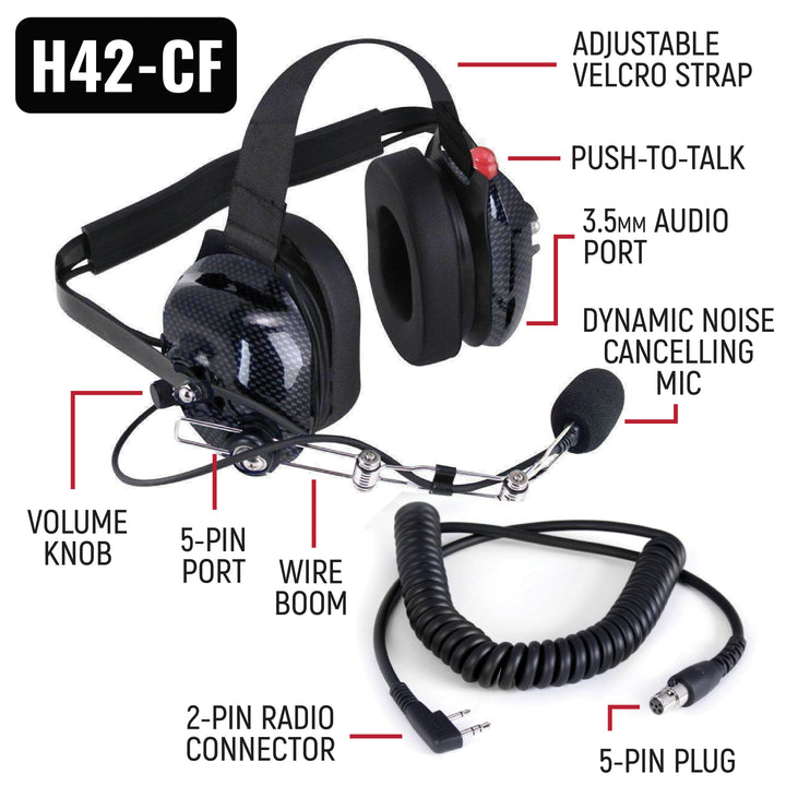 NASCAR Driver and Crew Chief Racing Kit with R1 Radios