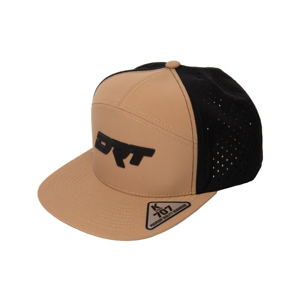 DRT Motorsports Recharged Series Snap-back Hat - Desert-Sand/Black