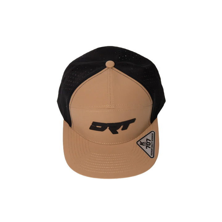 DRT Motorsports Recharged Series Snap-back Hat - Desert-Sand/Black