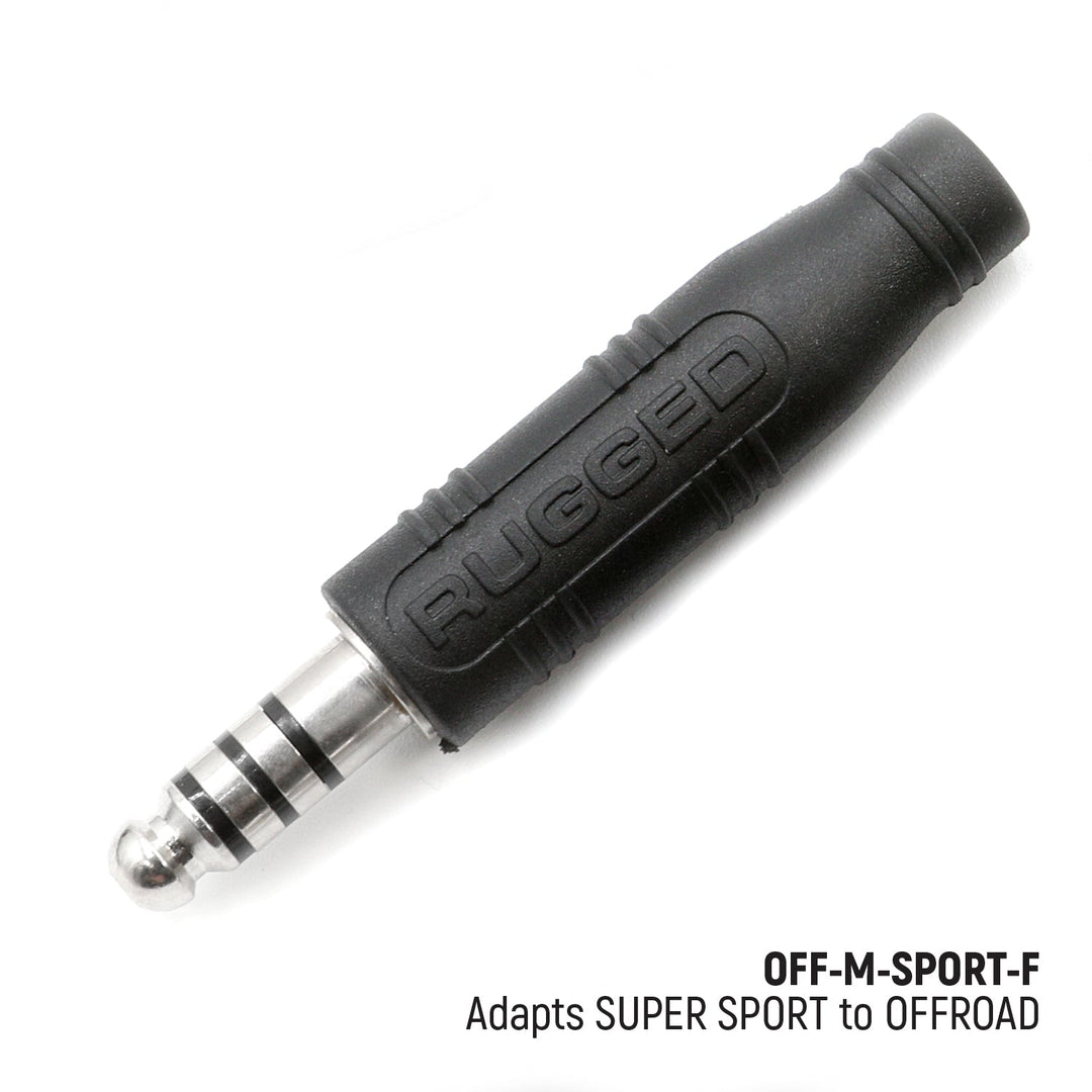 OFFROAD and STX SUPER SPORT Headset and Helmet Kit Adapter - Adapter for STX Stereo Cables