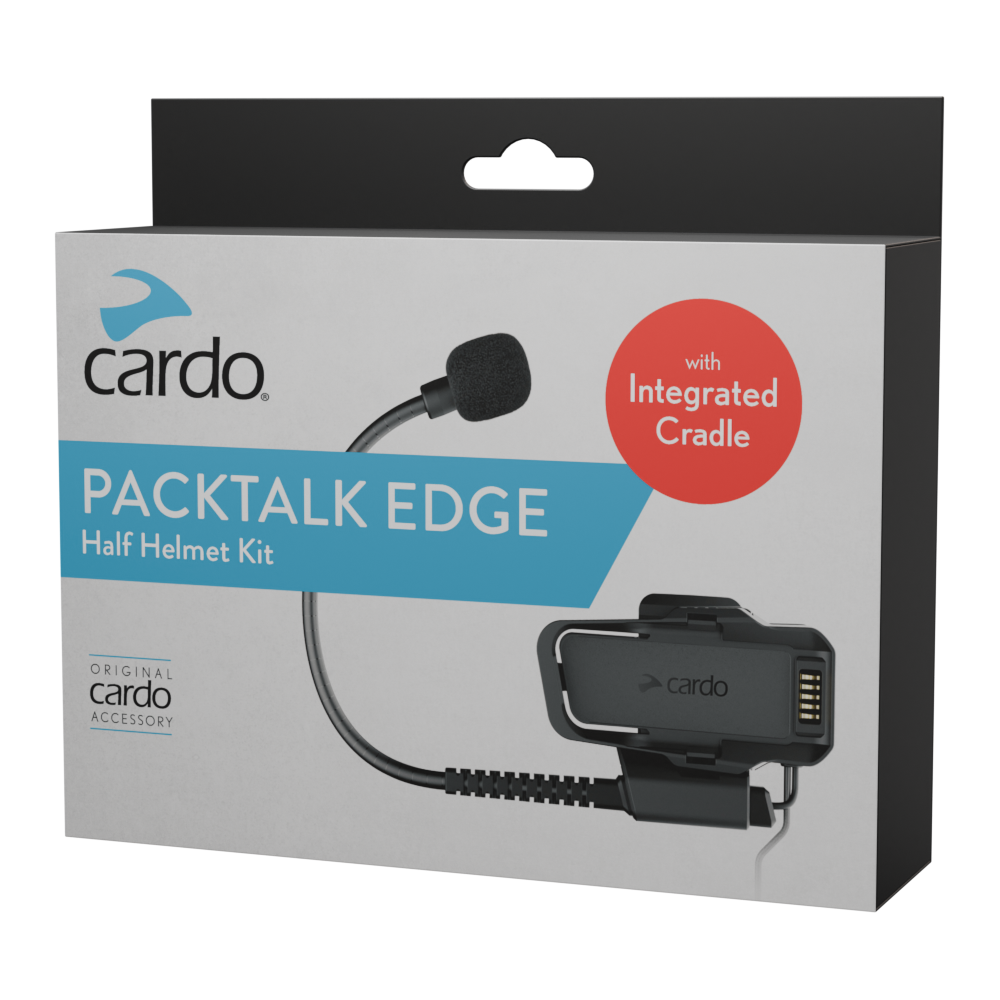 Cardo Packtalk Pro/Edge Half Helmet Kit