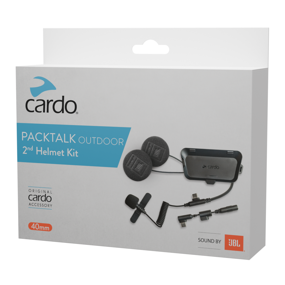 Cardo Packtalk Outdoor 2nd Helmet Kit