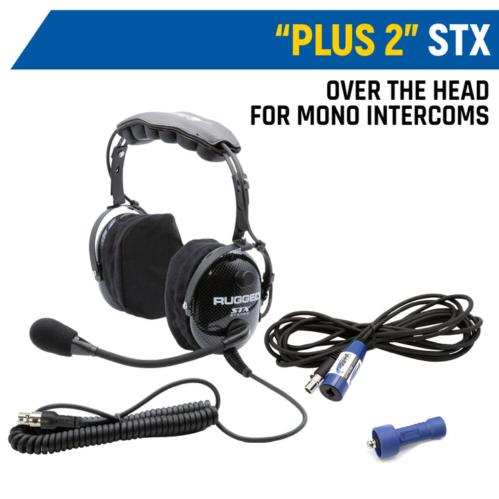 Rear Seat Expansion Kit with Helmet Kits or Headsets - Offroad Mono / AlphaBass Headset - Behind the Head