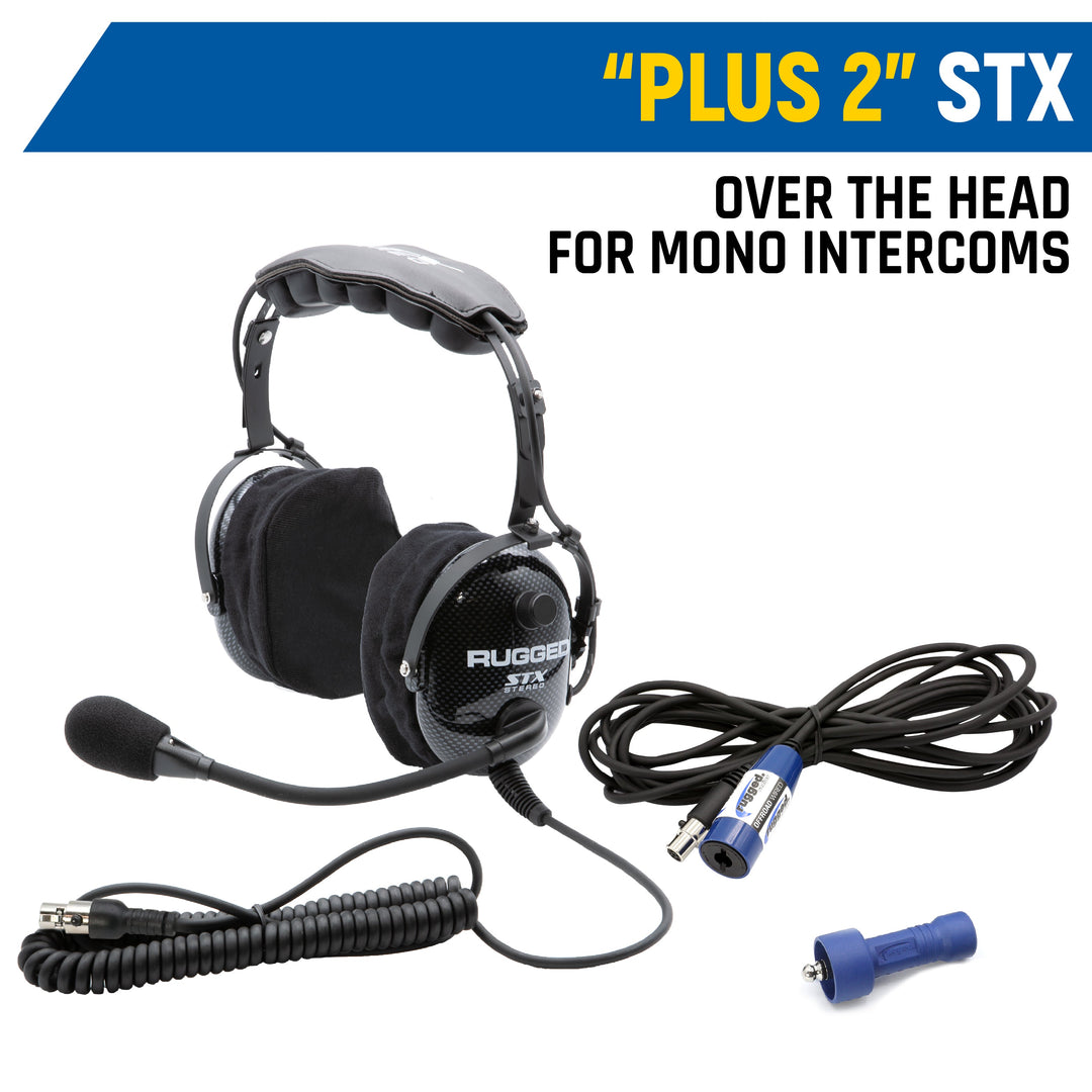 Rear Seat Expansion Kit with Helmet Kits or Headsets - Offroad Mono / AlphaBass Headset - Over the Head