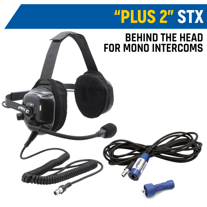 Rear Seat Expansion Kit with Helmet Kits or Headsets - Offroad Mono / AlphaBass Headset - Behind the Head