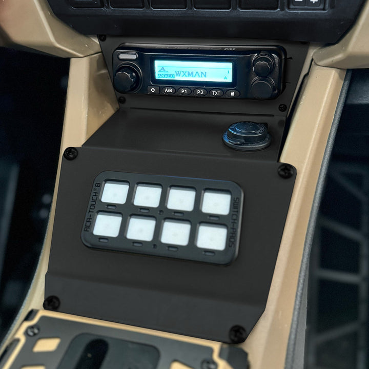 Lower Accessory Panel for 2025 Polaris RZR Pro XP Pro R and Pro S Radio Mount - Switch Pros 8