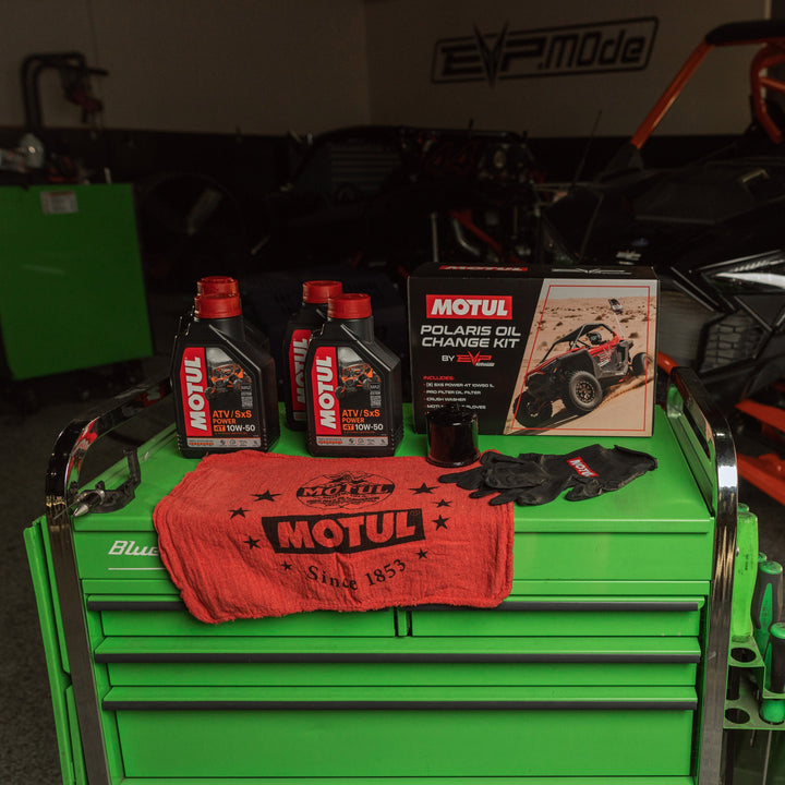 EVP Motul® Oil Change Kits, Polaris RZR Pro XP, XP Turbo/S & Ranger XP 1000