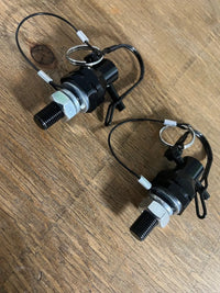 QUICK RELEASE PIN MOUNTS BLACK