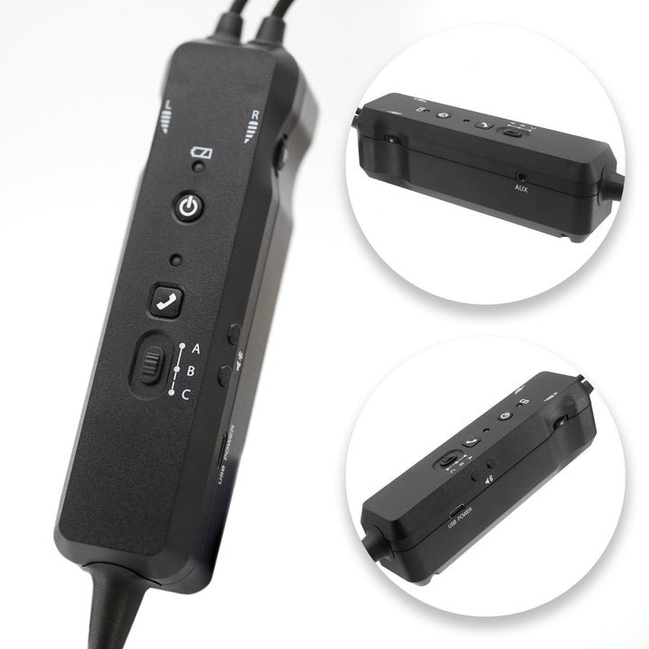 Rugged Air RA980 Bluetooth Cell Phone ANR General Aviation Pilot Headset