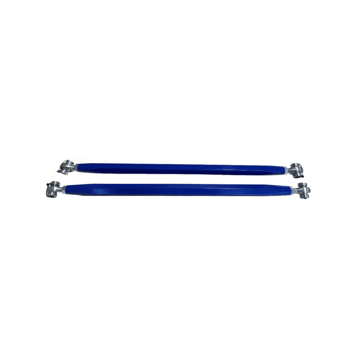 Polaris Pro R / Turbo R High Clearance Radius Rods by  AJK Offroad Blue Upper 