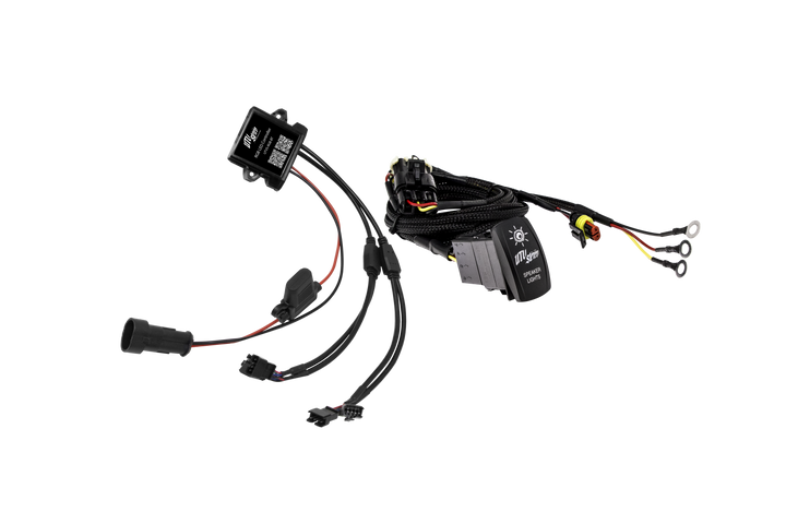 UTV Stereo RGB LED controller and speaker light switch wiring harness