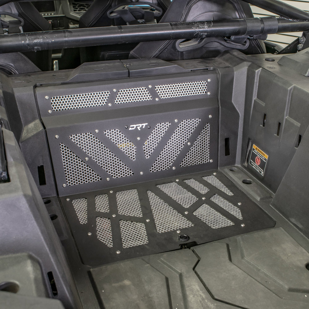 RZR xp 1000 vented engine cover installed view