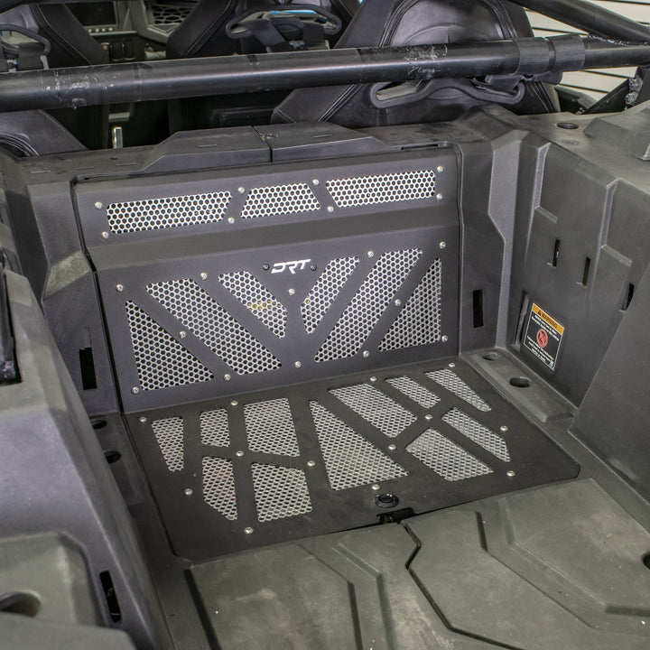 RZR xp 1000 vented engine cover installed view