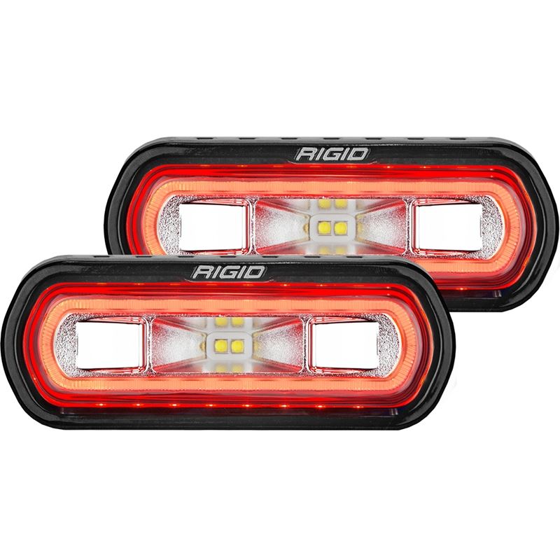 Rigid SR-L Series Off-Road Spreader Pod Red Halo
