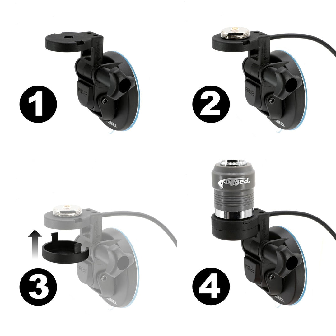 Suction Cup Antenna Mount