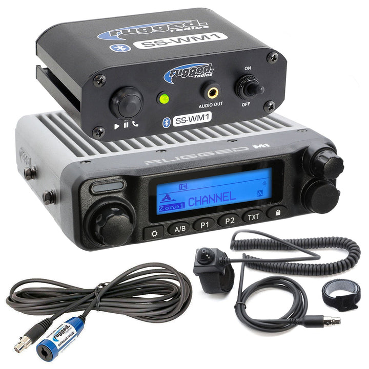 SS-WM1 Single Seat Kit with Digital Radio - Helmet Kit