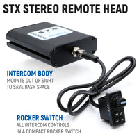 Honda Pioneer Complete Communication Kit with Bluetooth Intercom and 2-Way Radio - STX Stereo Remote Head Intercom / M1 VHF Business Band