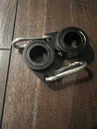 SWIVEL LED WHIP FLAG CLIPS - WHIP PAIR - Mwhips