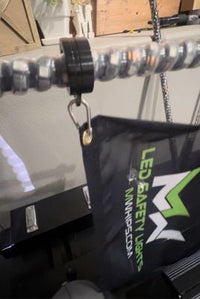 SWIVEL LED WHIP FLAG CLIPS - WHIP PAIR - Mwhips