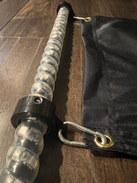 SWIVEL LED WHIP FLAG CLIPS - WHIP PAIR - Mwhips