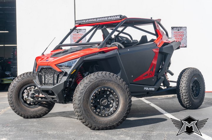Polaris Pro 2-Seat Stock Point Roll Cage and Roof