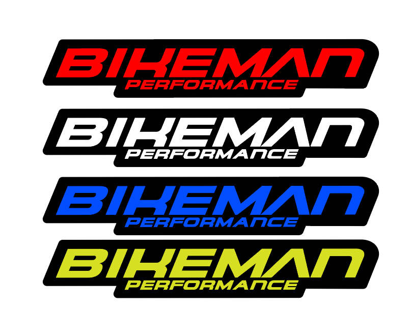 Bikeman Sticker (2 pack)