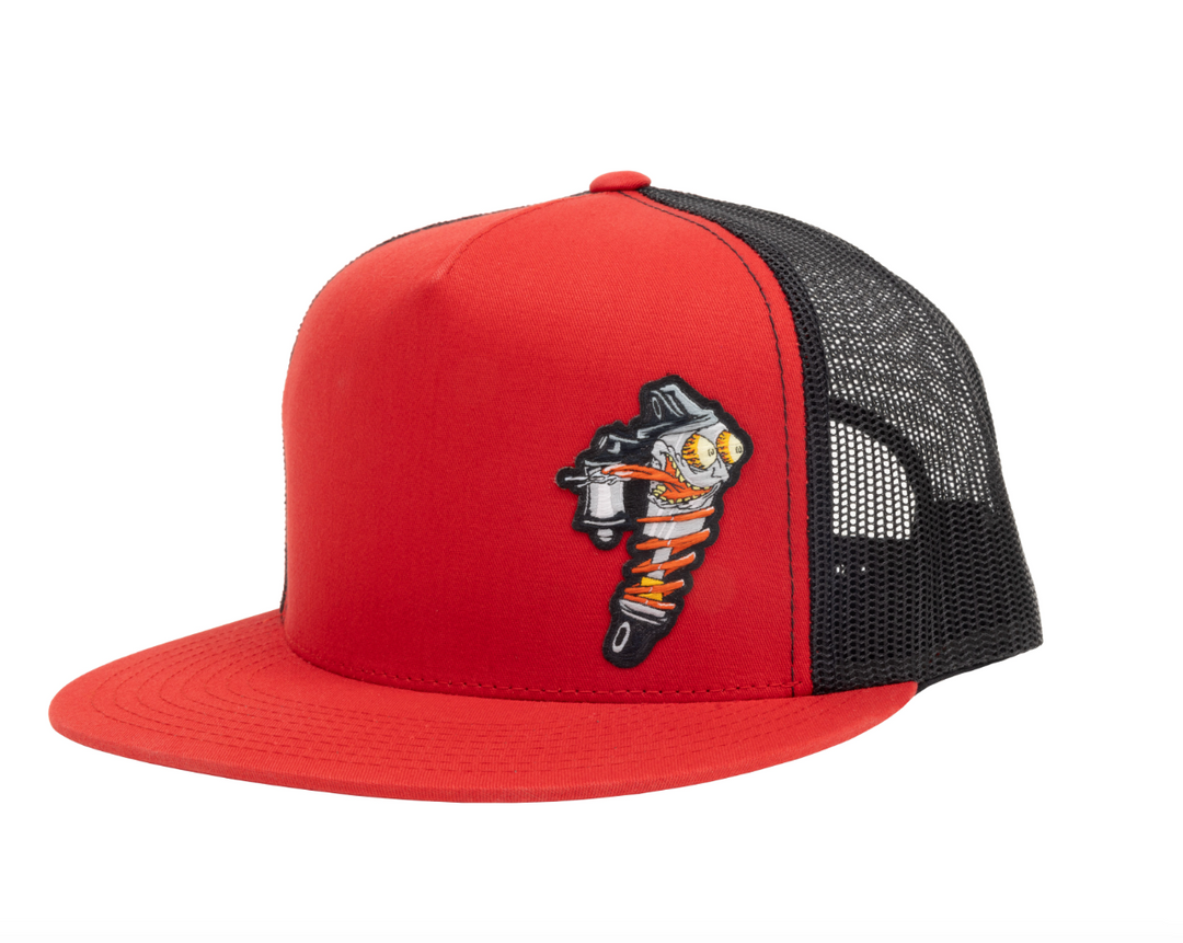 Flat Bill Shocky Snapback Hat