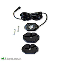 T2 CHASE LED ROCK LIGHT + MOUNTING KIT - ONE PIECE - Mwhips