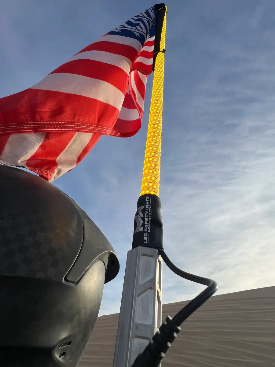 THE MURRAY WHIP WITH FLAG