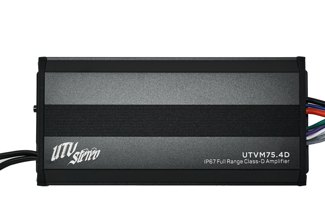 UTV Stereo UTVM75.4D IP67 full range class-D amplifier