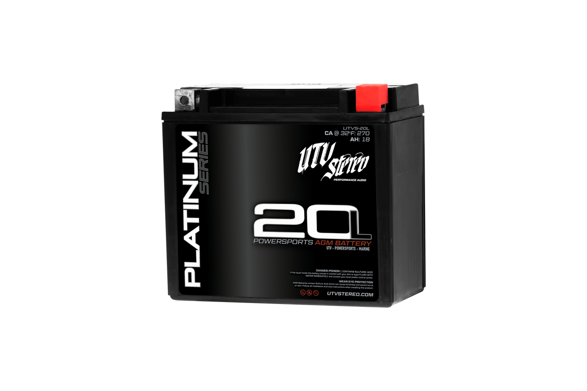 Platinum Series AGM 20L Battery | UTVS-20L
