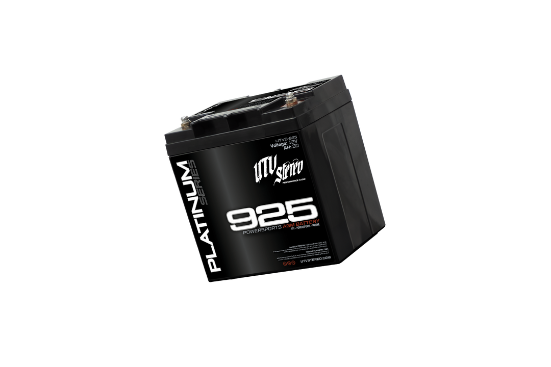 UTV Stereo Platinum Series 925 AGM powersports battery