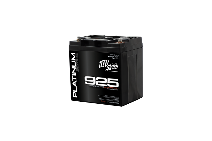 UTV Stereo Platinum Series 925 12V 30AH AGM powersports battery