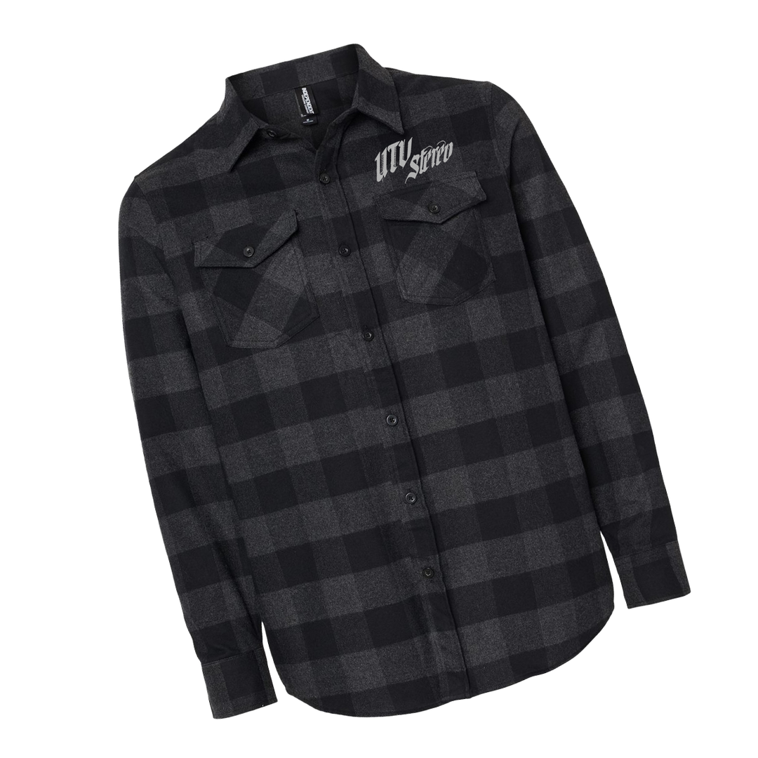 UTV Stereo Unisex Embroidered Flannel | UTVS-A-FLANNEL-U-CHR