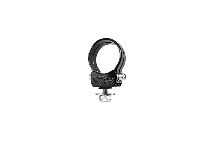 Black UTV Stereo roll bar clamp mount